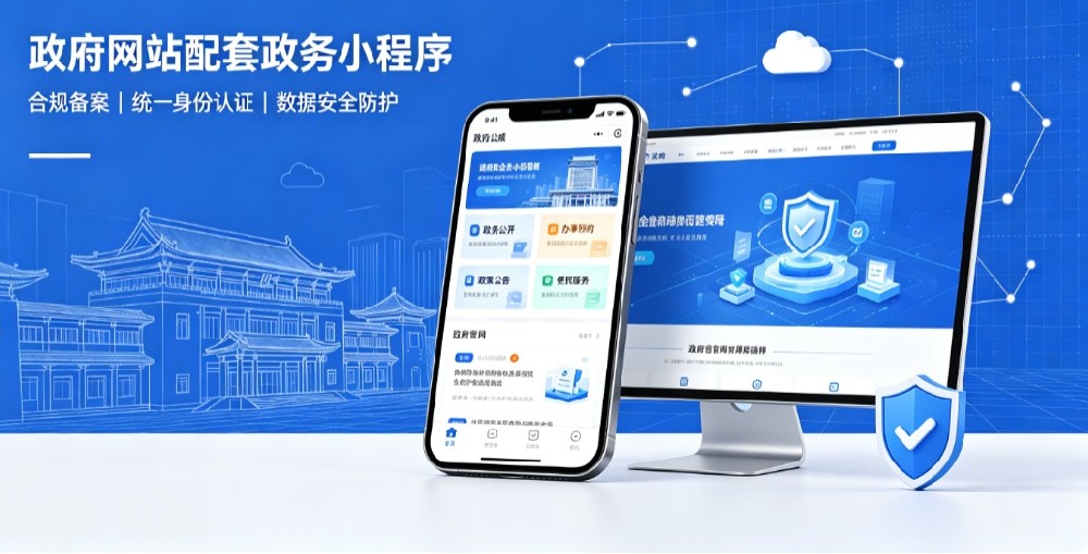 政府网站政务微信小程序开发方案